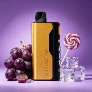 ALIBARBAR Ice Adjust 12000 Puffs - Hubba Bubba Grape
