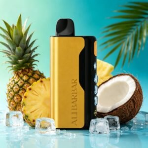 ALIBARBAR Ice Adjust 12000 Puffs - Pineapple Coconut