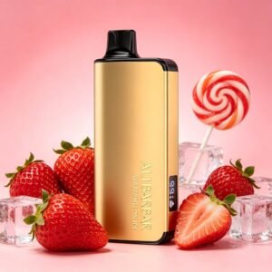 ALIBARBAR INGOT 9000 Puffs - Chupa Chups Strawberry