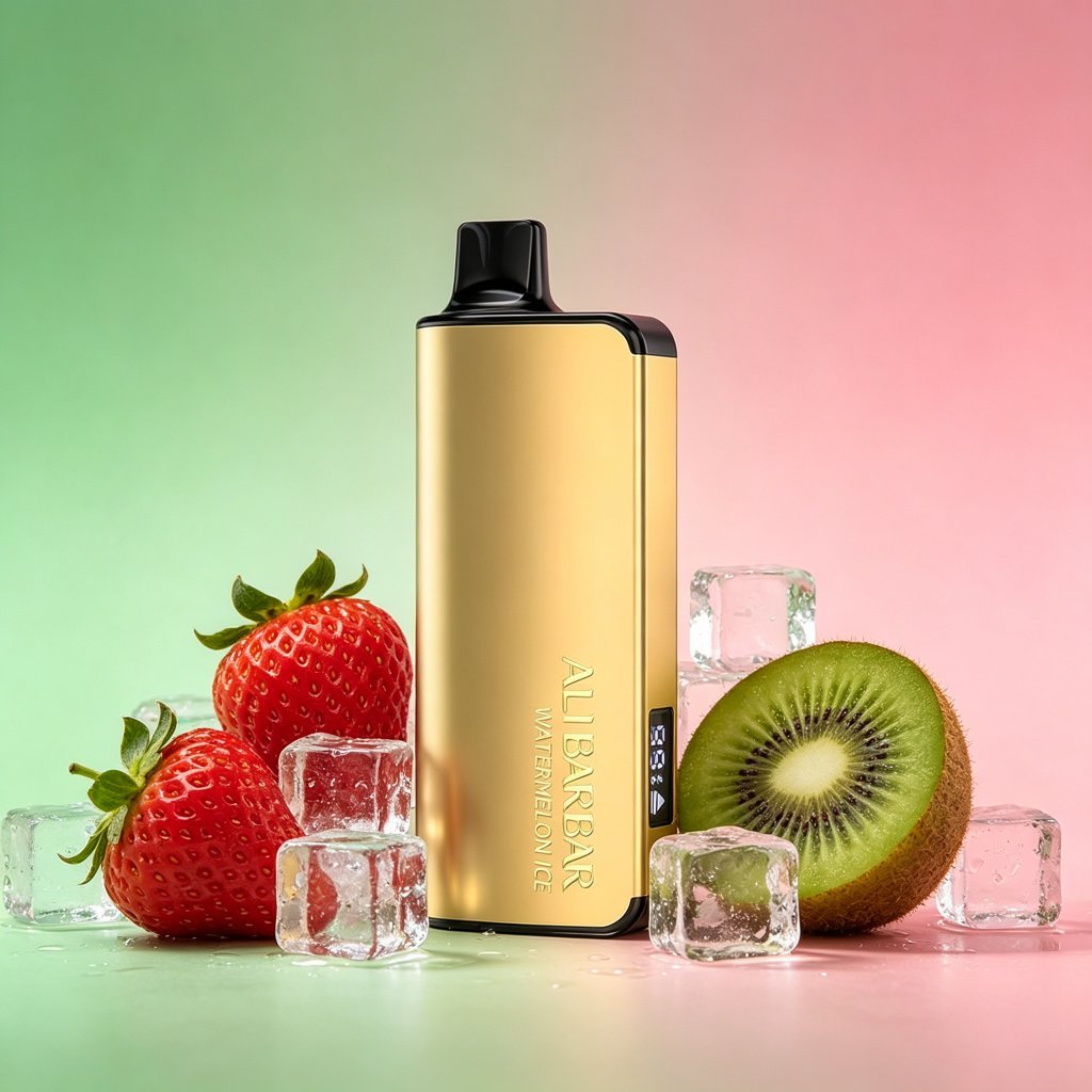 ALIBARBAR INGOT 9000 Puffs - Strawberry Kiwi