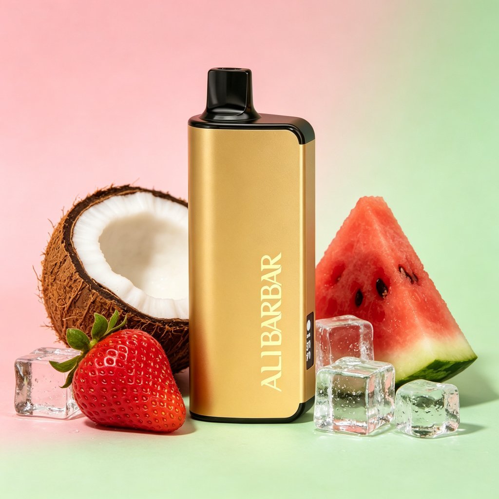 Alibarbar LTD 9000 Puffs - Strawberry Coconut Watermelon
