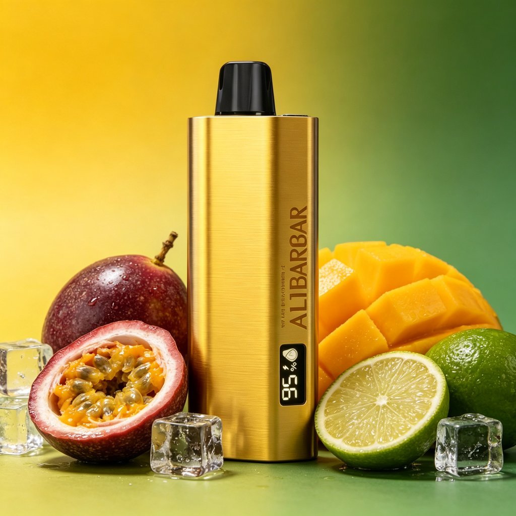 Alibarbar TEQ 12000 Puffs - Passionfruit Mango Lime