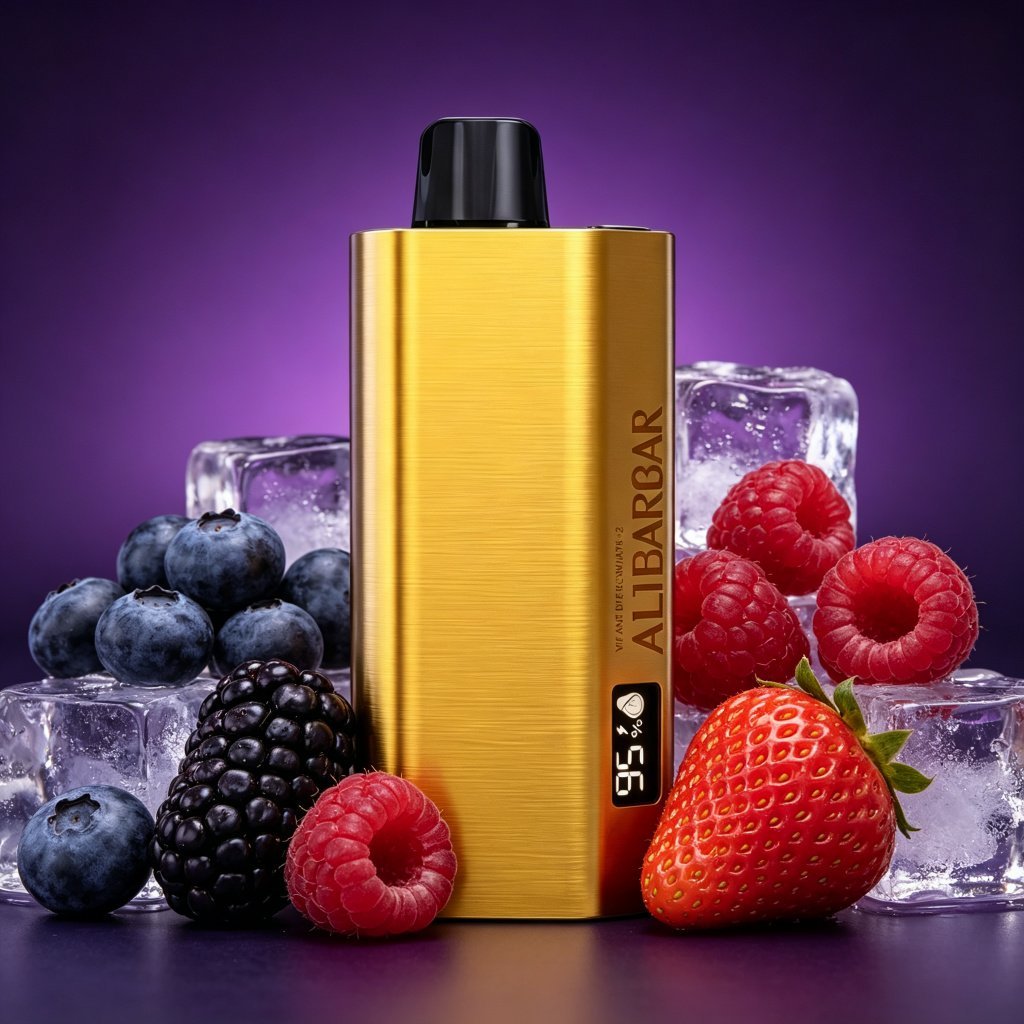 Alibarbar TEQ 12000 Puffs - Quadruple Berry