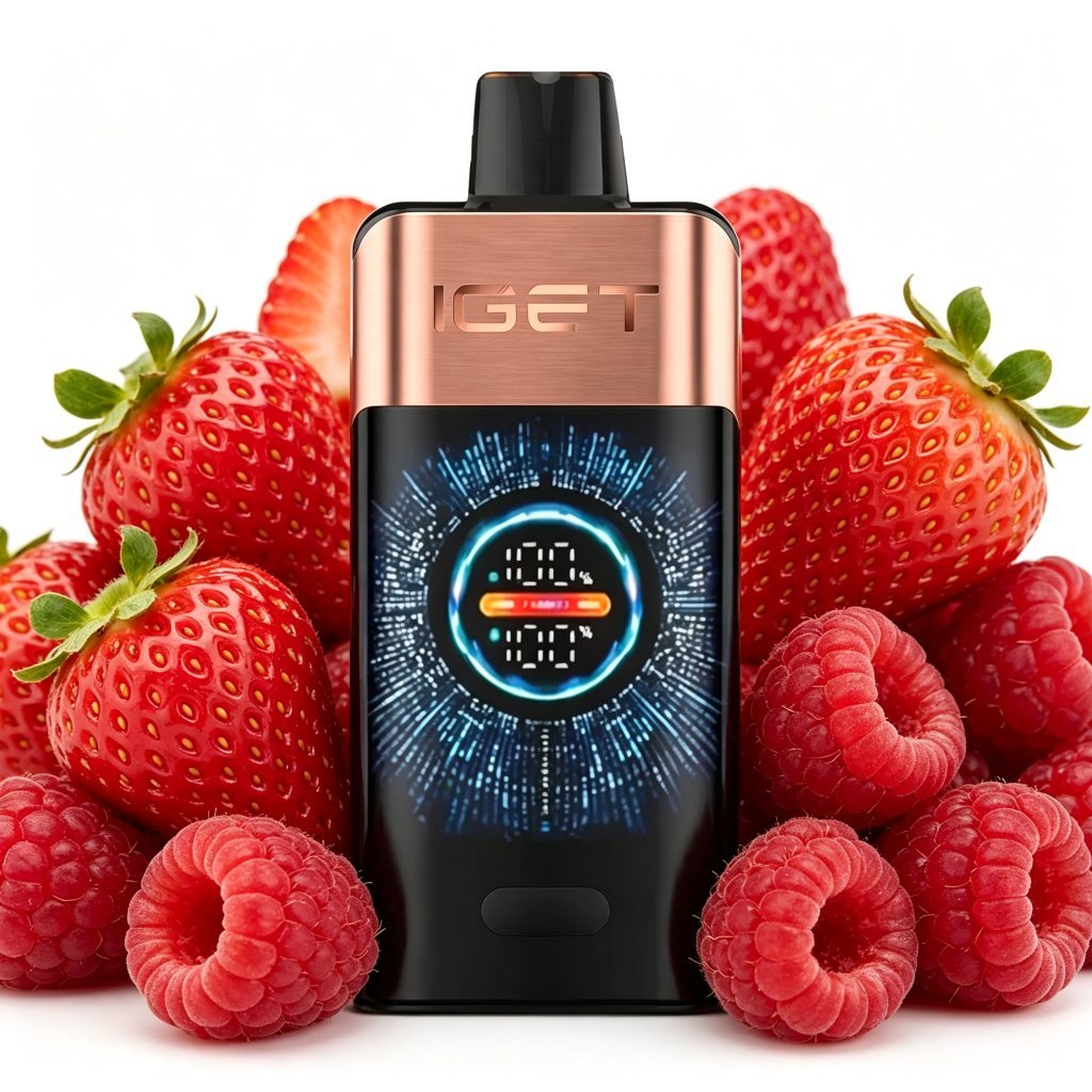 IGET ONE 12000 Puffs - Strawberry Raspberry