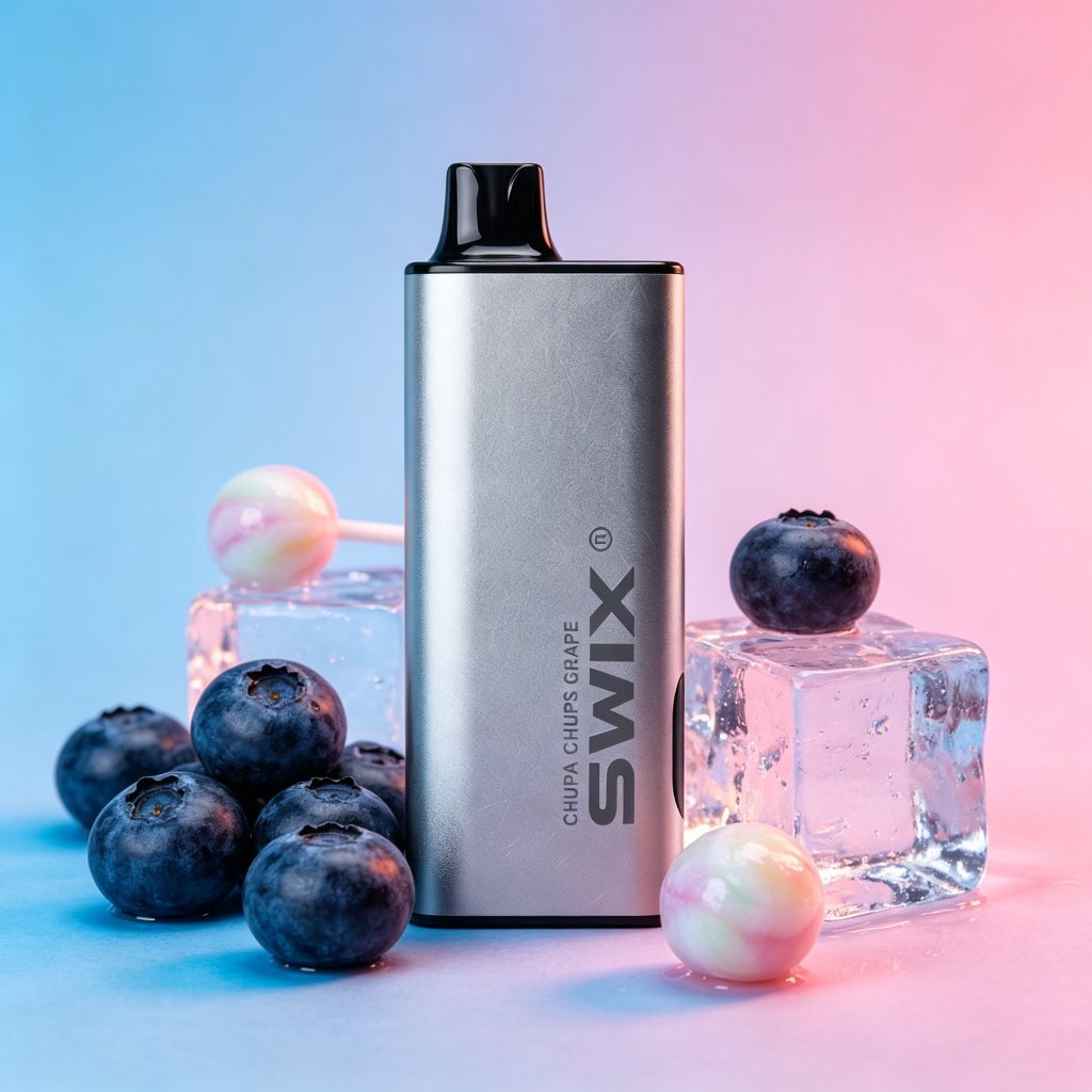 SWIX MATE Global Edition 9000 Puffs - Blueberry Bubble Gum