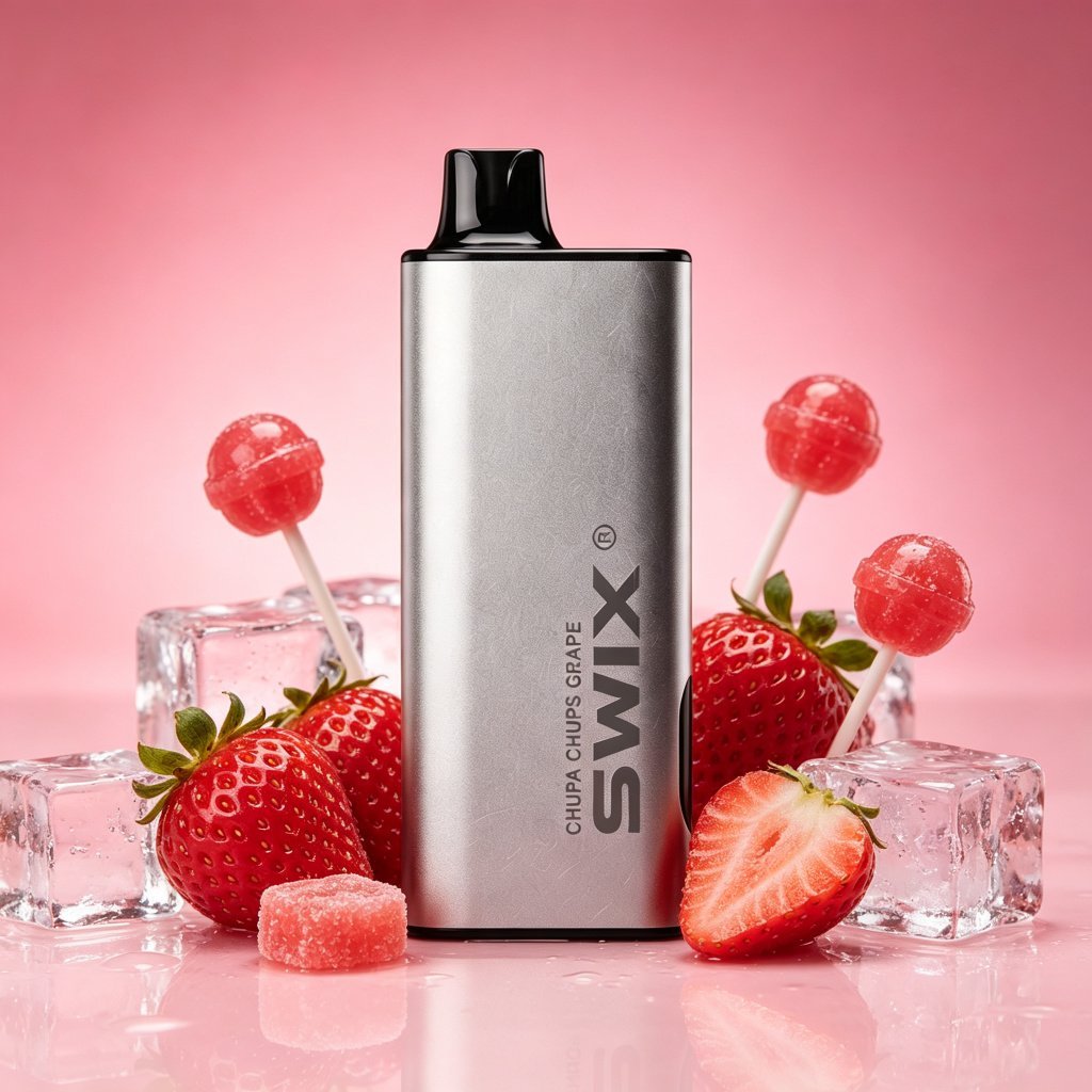 SWIX MATE Global Edition 9000 Puffs - Strawberry Candy