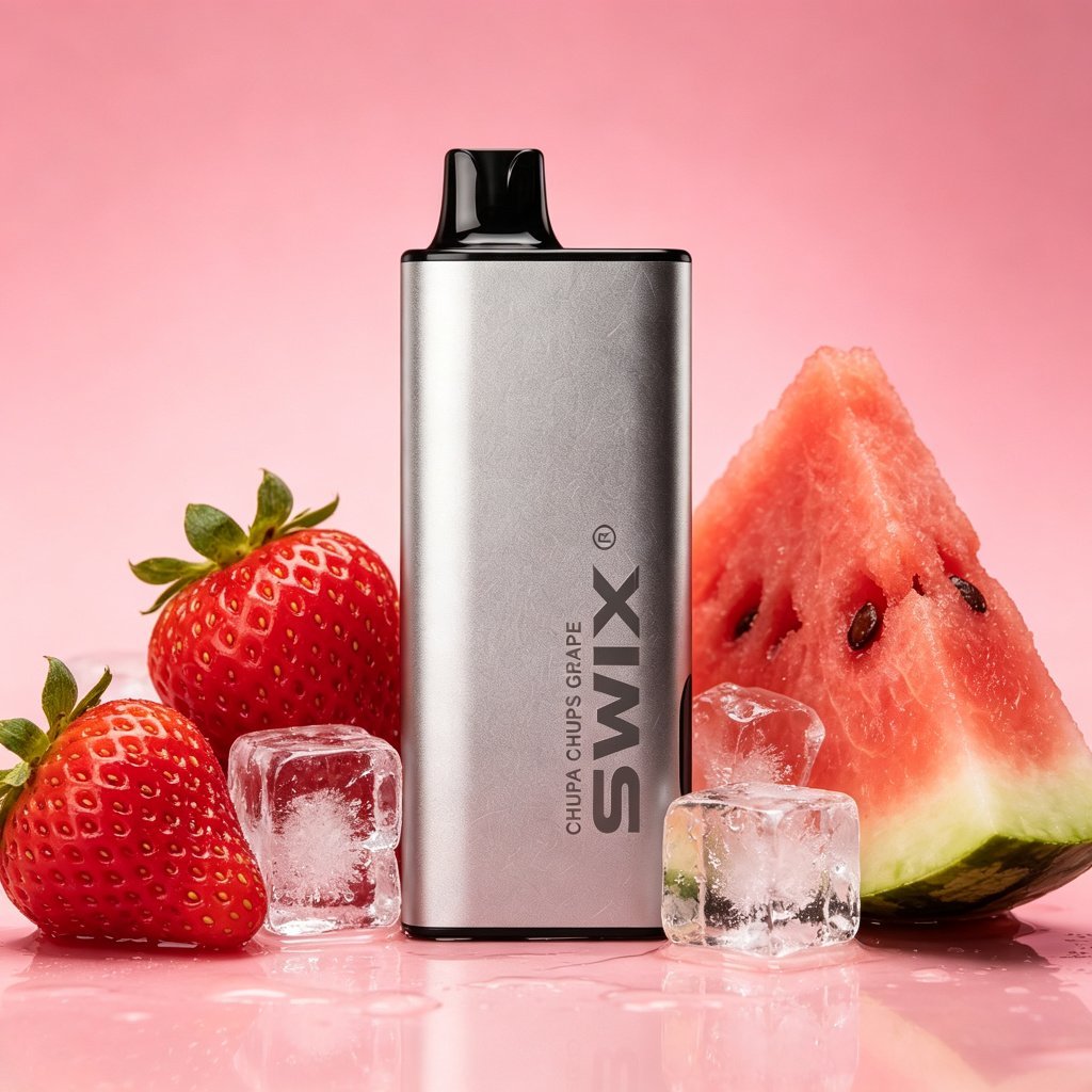 SWIX MATE Global Edition 9000 Puffs - Strawberry Watermelon